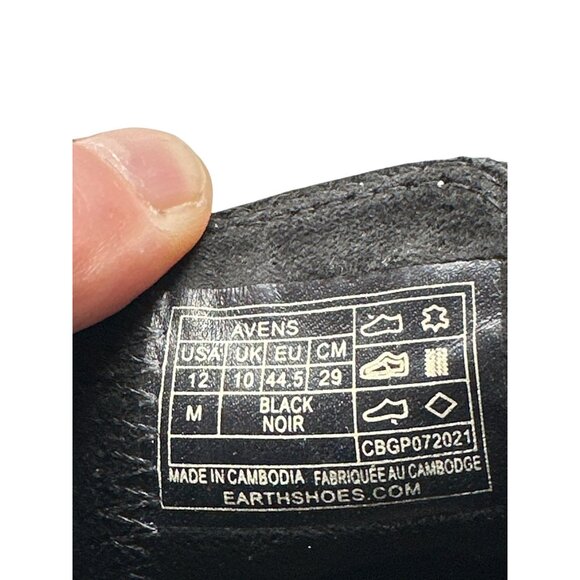 Earth Elements Avens Black Suede Chelsea Boots Size 12 - Picture 9 of 13